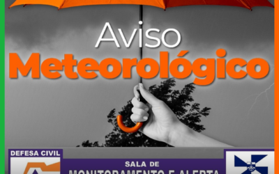 Defesa Civil alerta para temporais e mar agitado em Itajaí neste fim de semana