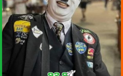MORRE AOS 47 ANOS ARTISTA QUE INTERPRETAVA CHARLES CHAPLIN EM BALNEÁRIO CAMBORIÚ