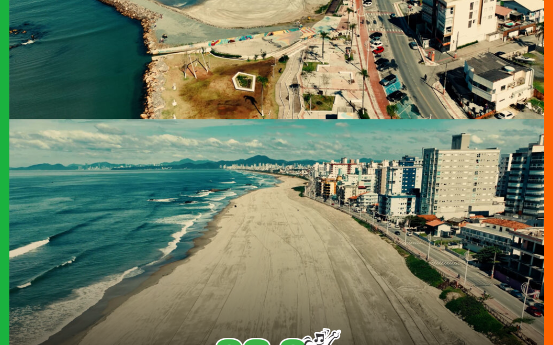 Praia do Gravatá é liberada para uso da população após conclusão da obra de alargamento em Navegantes