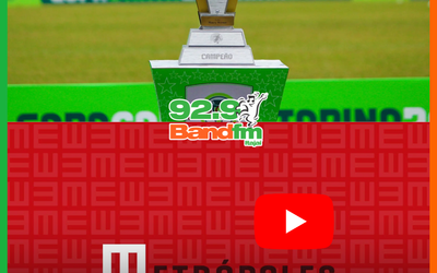 Copa Santa Catarina terá transmissão gratuita e exclusiva do canal Metrópoles Esportes no Youtube