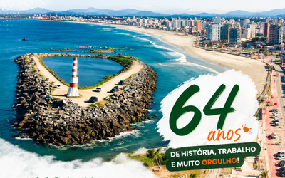 Parabéns, Navegantes, pelos 64 anos!