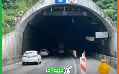 ATENÇÃO, MOTORISTAS: Túnel do Morro do Boi terá bloqueio total durante a madrugada de terça (01) e quarta (02) para manutenção entre Itapema e BC