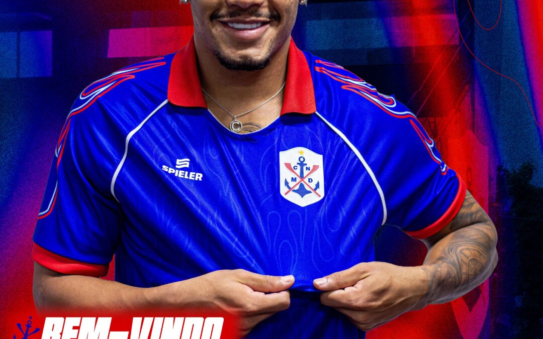 Marcílio Dias acerta a contratação do atacante Caio Hones ⚓️🔴🔵