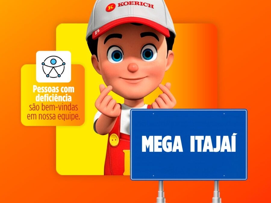 📢 FEIRÃO DE EMPREGOS LOJAS KOERICH – Mega Loja de Itajaí
