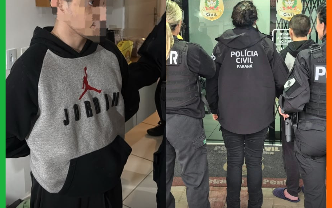POLÍCIA CIVIL DE PENHA E DO PARANÁ PRENDEM INVESTIGADO POR ESTUPRO, AMEAÇA E OUTROS CRIMES