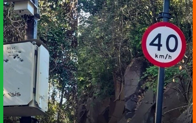 É GUERRA CONTRA AS MÁQUINAS 😂: Motorista faz contestação de multa na hora e atira várias vezes em radar