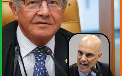 Ex-ministro do STF, Marco Aurélio, critica situação de Moraes: “não queria estar na pele dele”