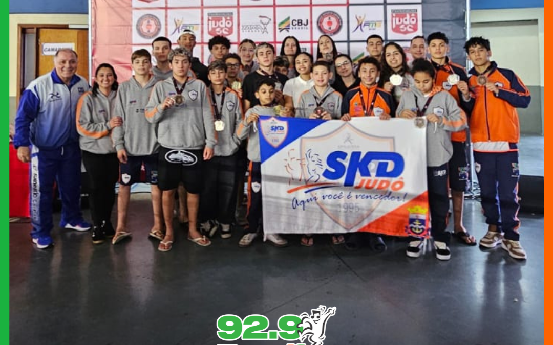 SKDJUDÔ DE ITAJAÍ CONQUISTA 9 MEDALHAS NO TROFÉU SANTA CATARINA DE MENORES EM LAGES