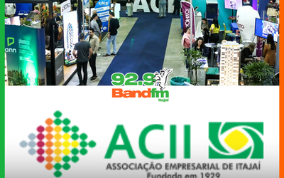 Itajaí vira palco de negócios com feira da ACII que reúne mais de 80 empresas