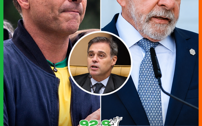 MINISTRO MENDONÇA MULTA FLÁVIO BOLSONARO POR IMPULSIONAR PROPAGANDA CONTRA LULA