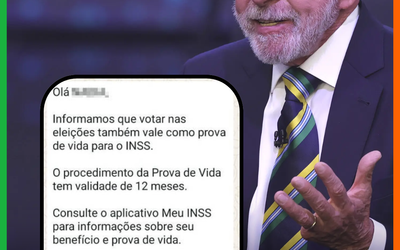 GOVERNO LULA ENVIA MENSAGENS SOBRE VOTO E PROVA DE VIDA DO INSS, E FLÁVIO BOLSONARO RECORRE AO TSE