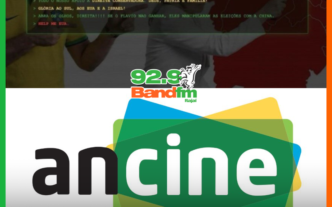“AS UNIVERSIDADES PÚBLICAS IRÃO QUEIMAR, SEUS COMUNISTAS”: SITE DA ANCINE É INVADIDO E EXIBE MENSAGEM CONTRA NORDESTINOS
