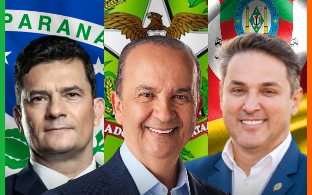 HAT-TRICK: SUL DO BRASIL ELEGE 3 GOVERNADORES DO PL E 6 SENADORES DA DIREITA