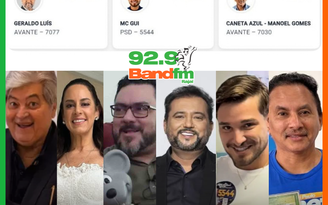 NÃO DEU: VEJA OS FAMOSOS QUE TIVERAM MENOS DE 1% DOS VOTOS NAS ELEIÇÕES DE 2026