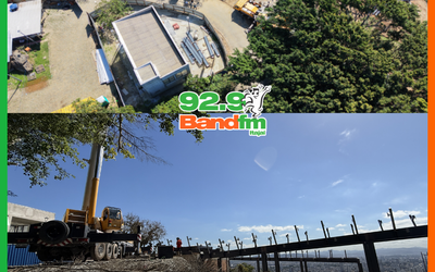 OBRAS DO NOVO DECK DO MORRO DA CRUZ, EM ITAJAÍ, AVANÇAM EM QUASE 60%